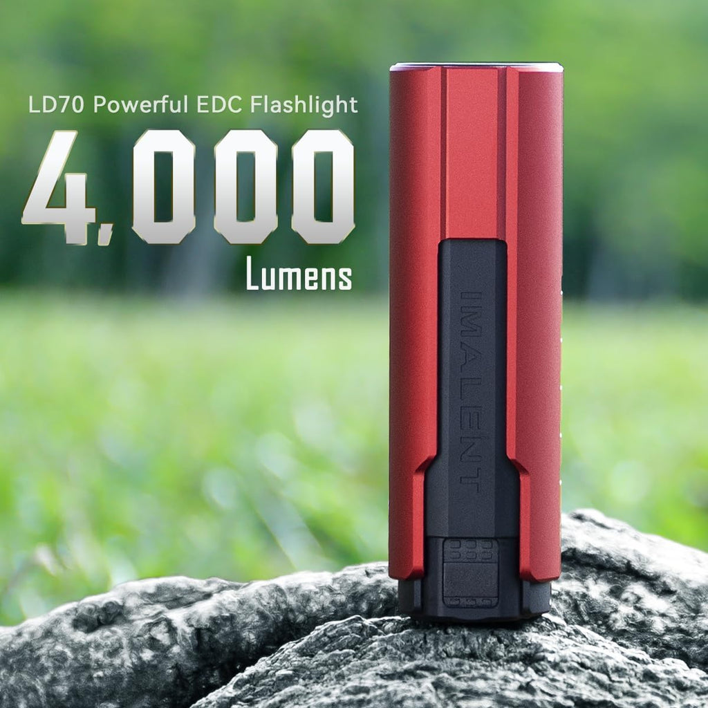 EDC Flashlight 4000 Lumens Rechargeable Torch S61853