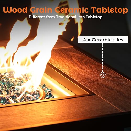 50000 BTU Propane Fire Pit Table N229708