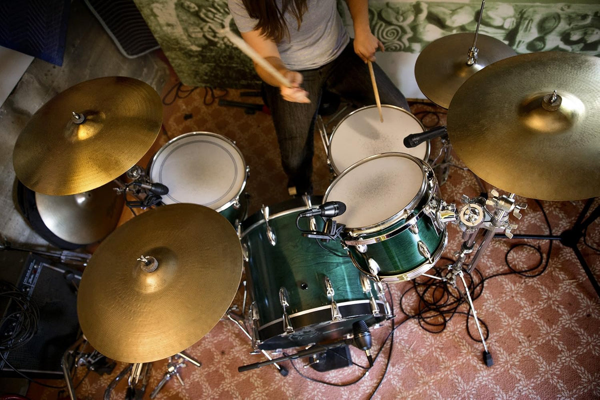 7-Piece Drum Mic Kit with XLR-XLR Cables and Case T33491