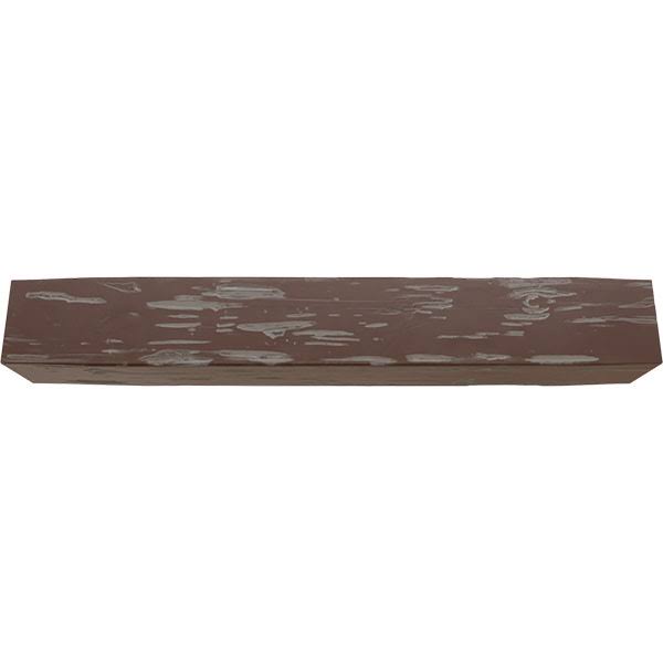 Aged Pecan Faux Wood Fireplace Mantel V2149
