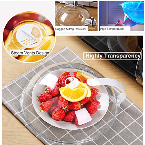 2 Pack Microwave Splatter Cover with Adjustable Steam Vents Q33396