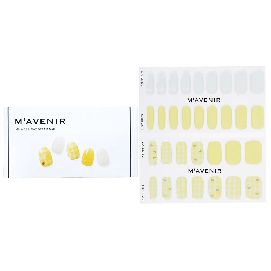 Yellow Lemon Drop Nail Sticker 32pcs U209
