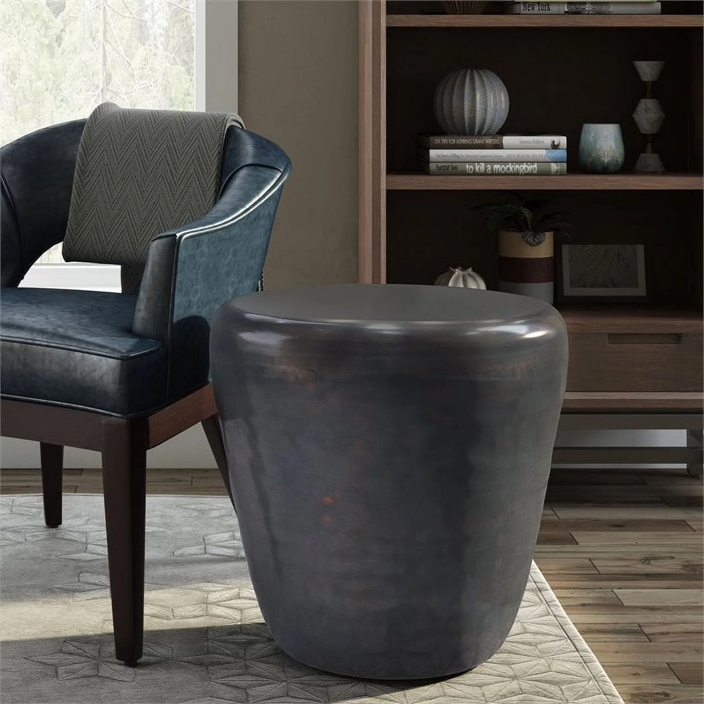 20" Metal Accent Side Table I741759