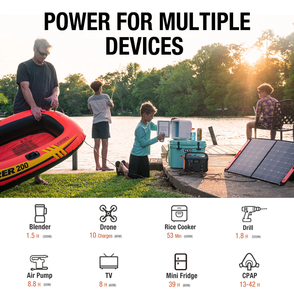Portable Power Station 500 Watts O56410
