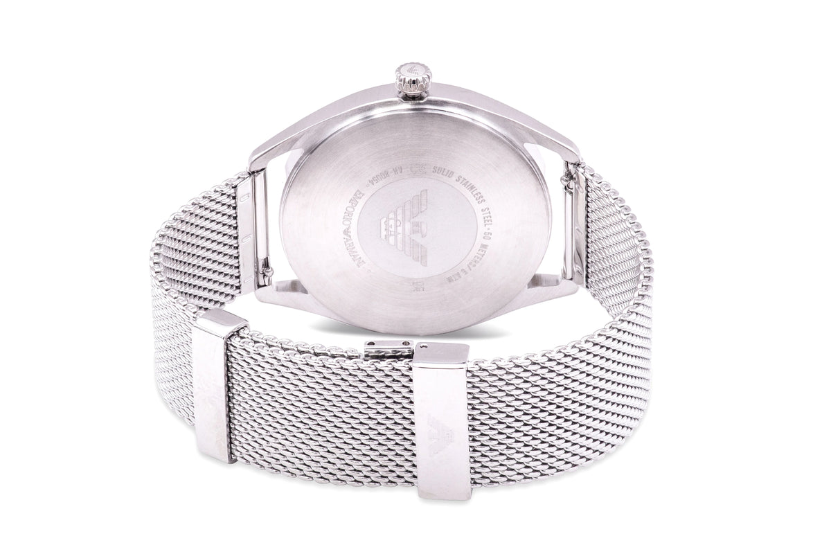 Stainless Steel Mesh Mens Watch and Interchangeable Strap E89560