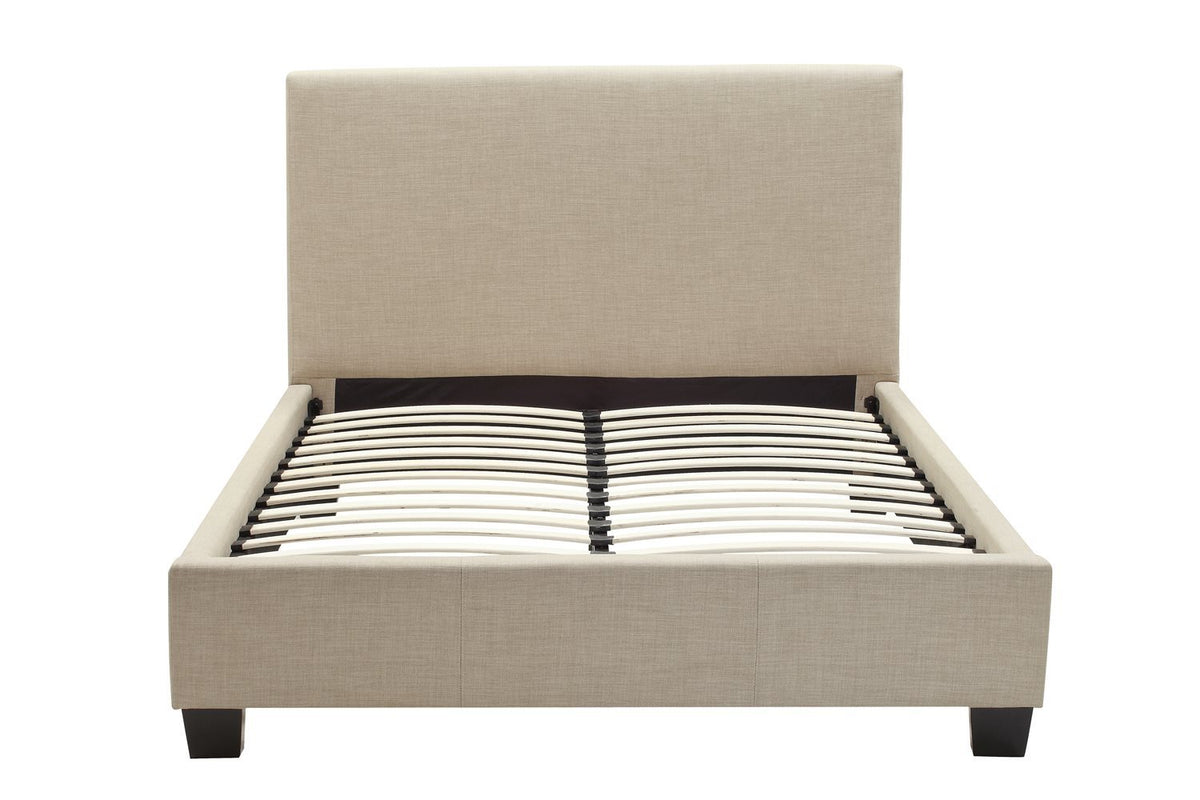 Toast Linen Upholstered Wingback Headboard K976