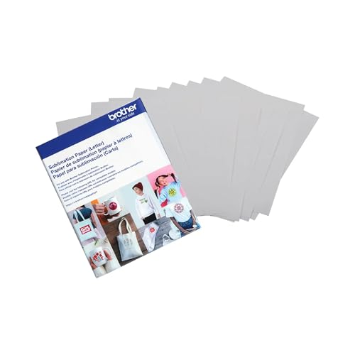Sublimation Printer with 4-Color Sublimation Ink Cartridges and 100 Sheets Sublimation Paper N23460