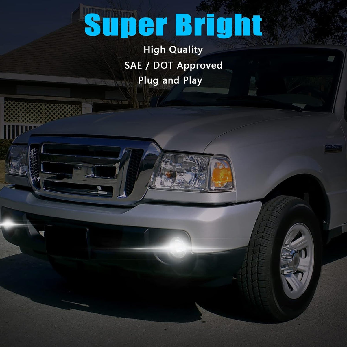 LED Driving Fog Light H11 Plug Clear Lens K90408