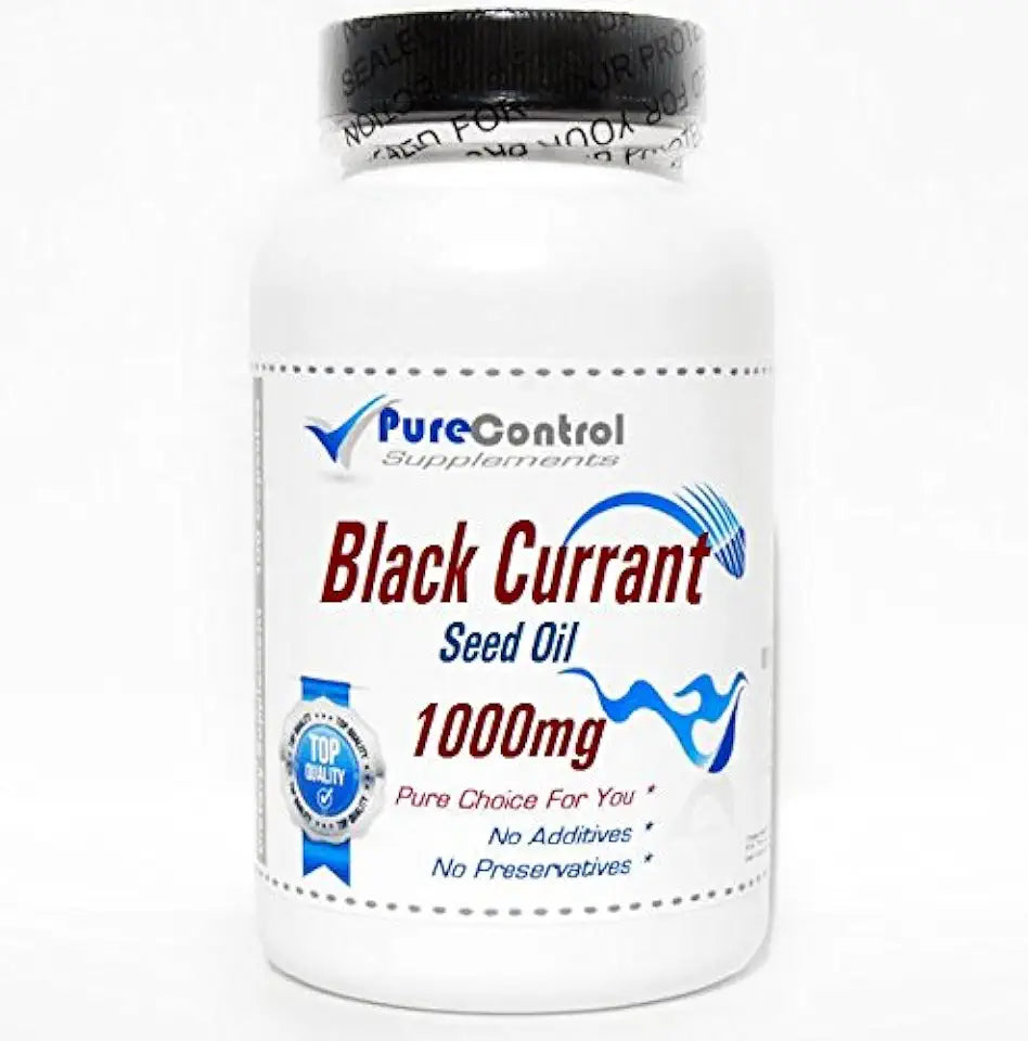 Black Currant Seed Oil 1000mg 180 Capsules E78633