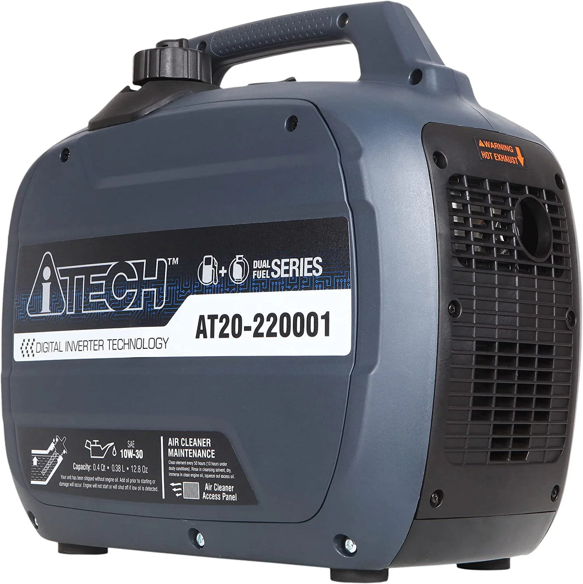2000 Watt Portable Inverter Generator Dual Fuel V1178