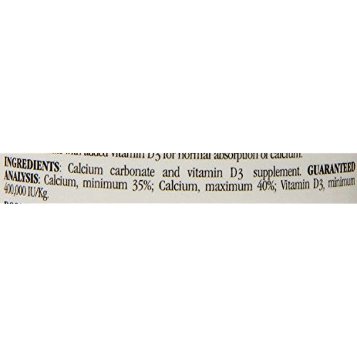 Phosphorus Free Calcium with Vitamin D3 U53878