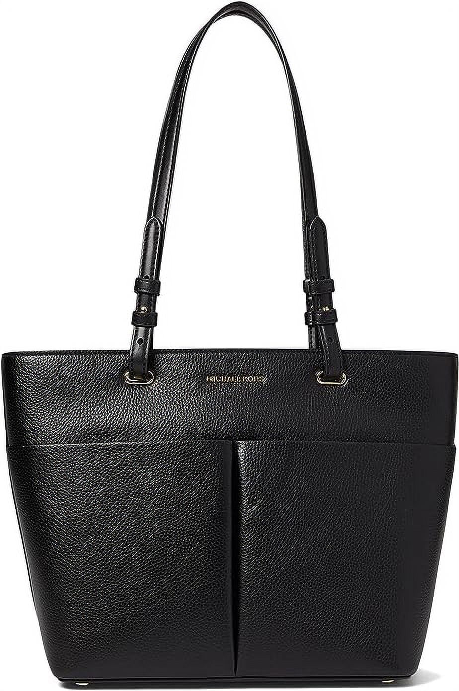 Black Leather Tote X4327