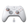 Wireless PC Controller with Hall Effect Joysticks & Triggers, 2.4G & Wired, Remappable Buttons (White) W1389