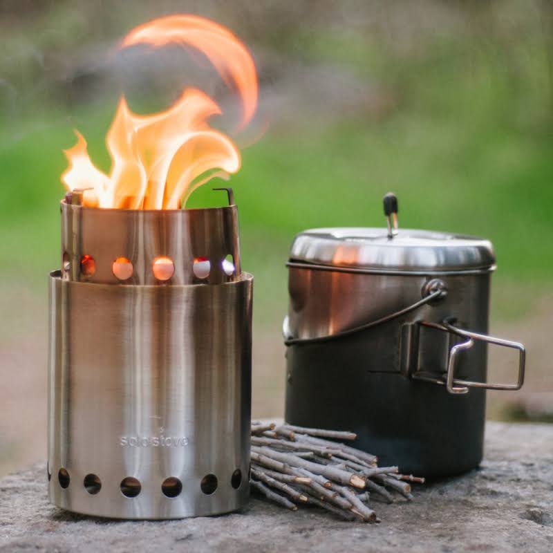 Woodburning Backpacking Camp Stove Combo W906205
