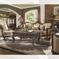 Carved Wood 3Pcs Sofa Set S35442