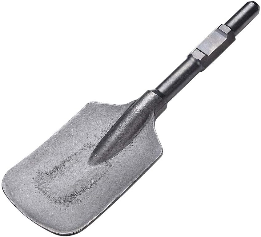 2 Pc Steel Clay Spade Chisel Bit for Demolition Jack Hammer O749