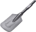 2 Pc Steel Clay Spade Chisel Bit for Demolition Jack Hammer O749