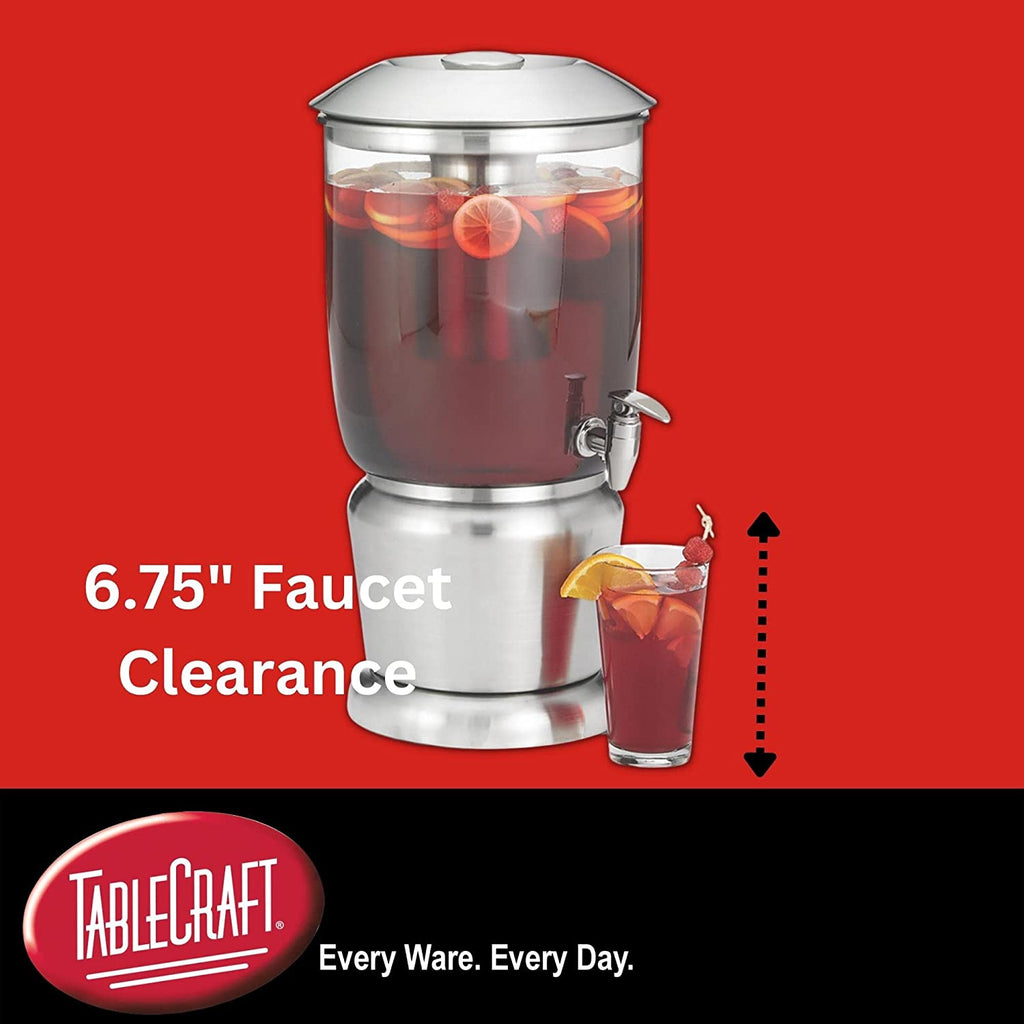 Gallon Drink Dispenser With Fruit Infuser & Stand K7575