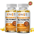 Magnesium Glycinate 400mg Softgels with Vitamin B6 D3 240 Capsules U729272