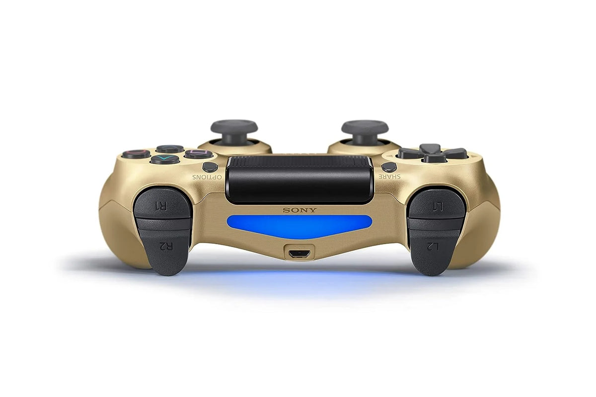 Gold Blue Wireless Controller Bundle with Charging Cable M167