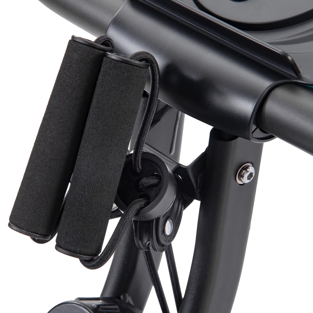 Folding Exercise Bike with Adjustable Resistance and Backrest B257
