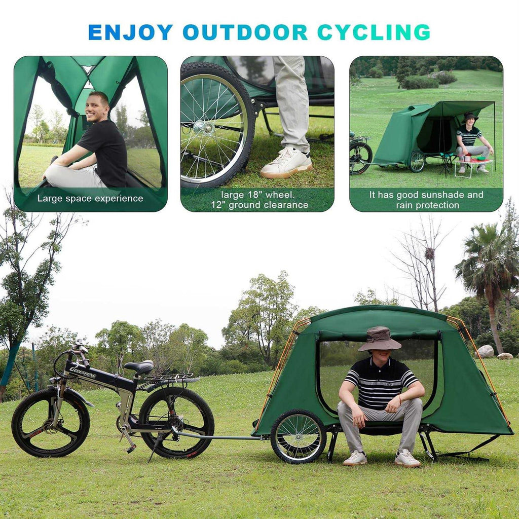 Folding E-Bike Trailer Tent V565171