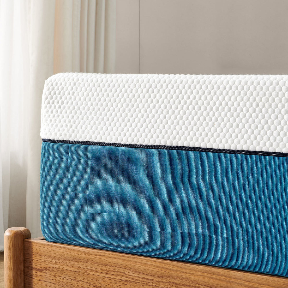Queen 10 Gel Memory Foam Mattress O6821