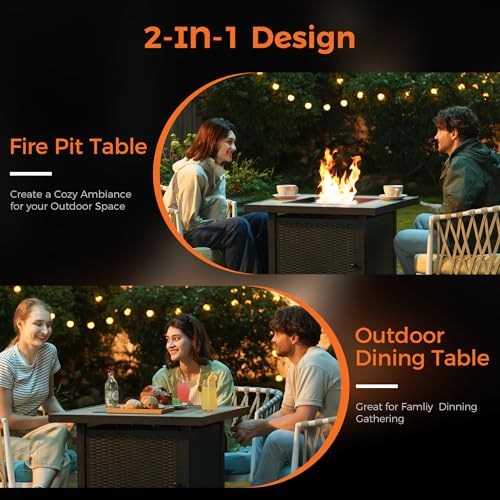 50000 BTU Propane Fire Pit Table N229708