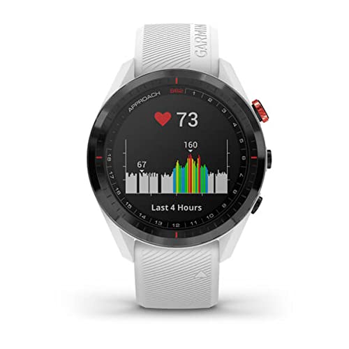 Black Bezel White Band GPS Golf Watch L94602