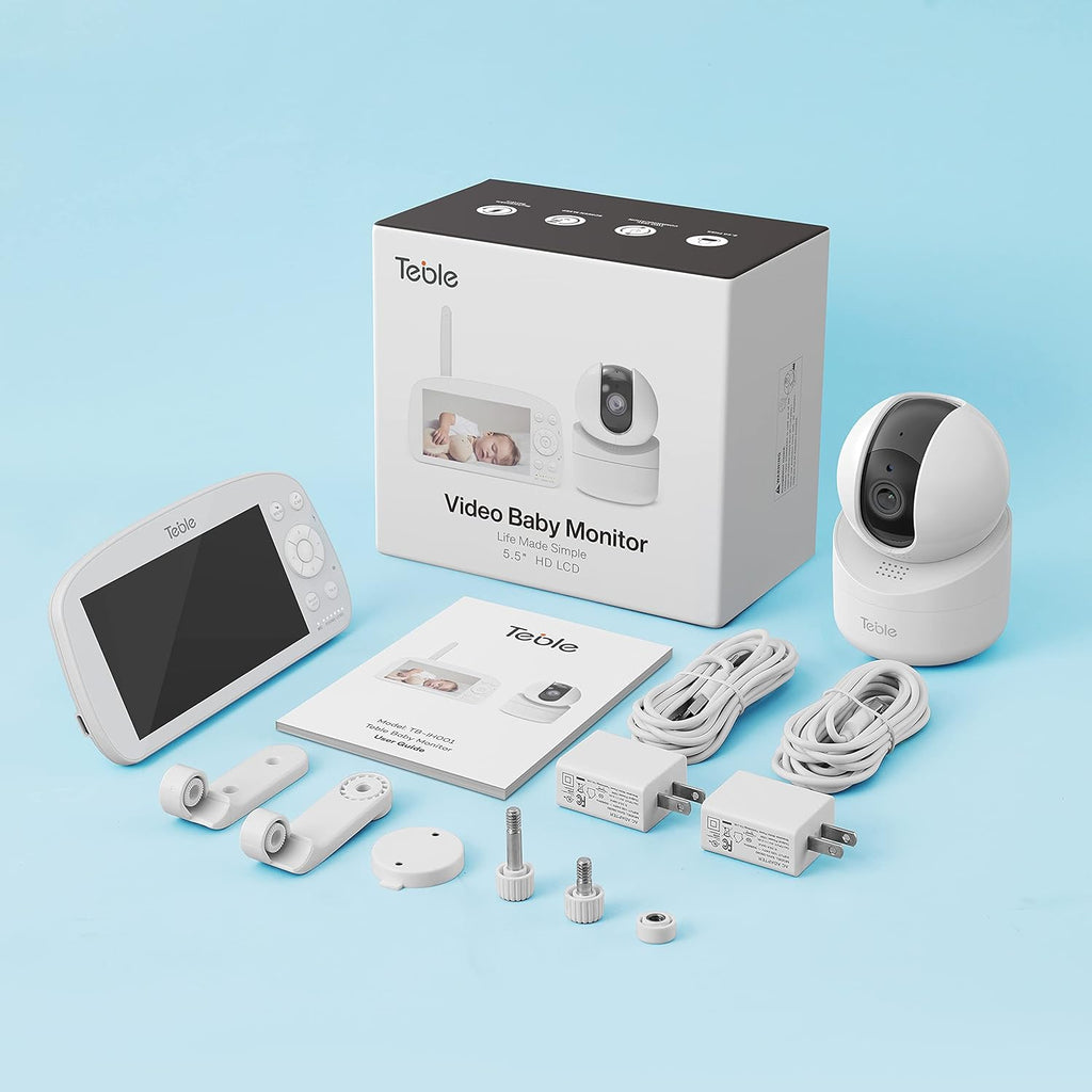 5.5" HD Video Baby Monitor with Camera and Audio K153774