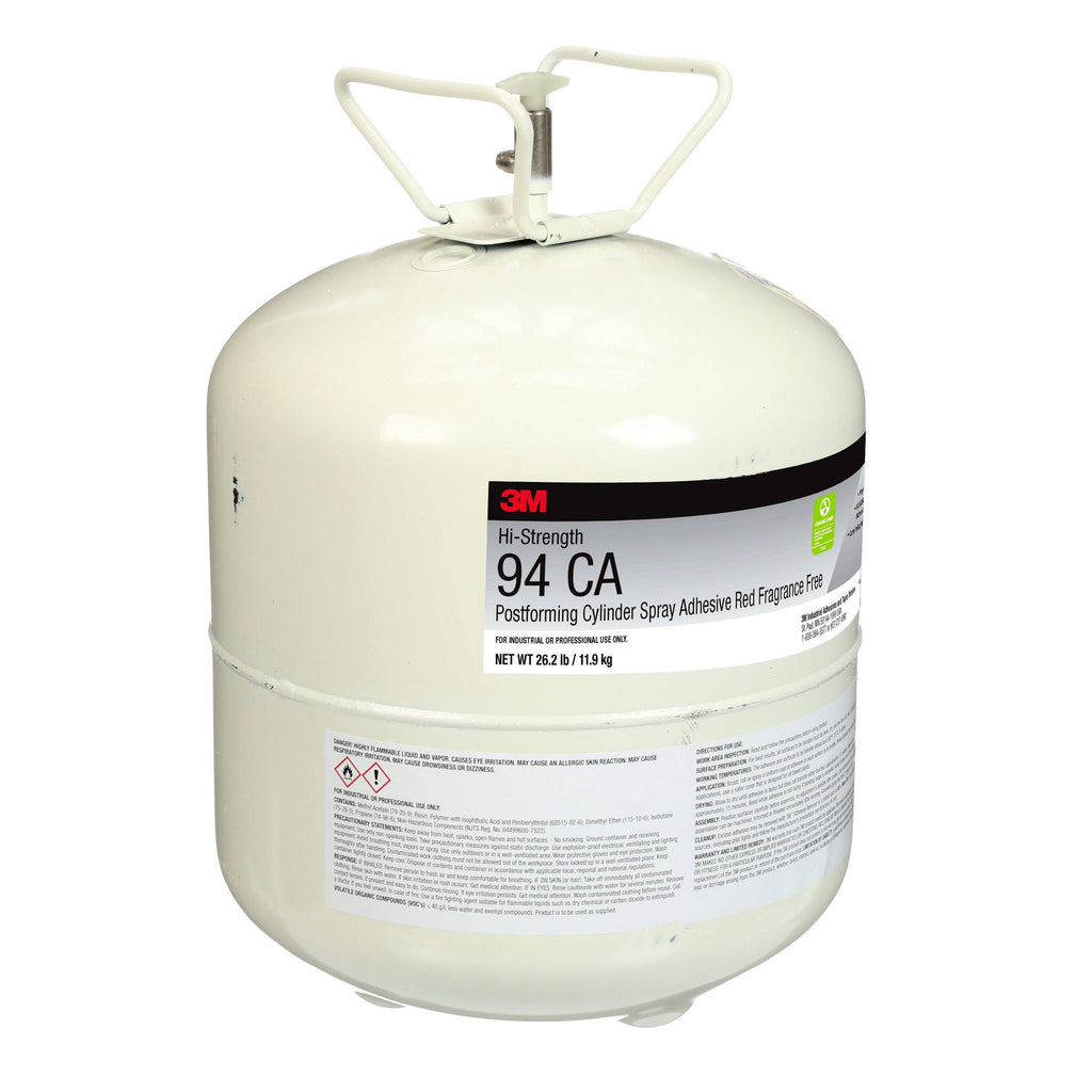 Red Large Cylinder Spray Adhesive (NET WT 26.2 lb) L2410