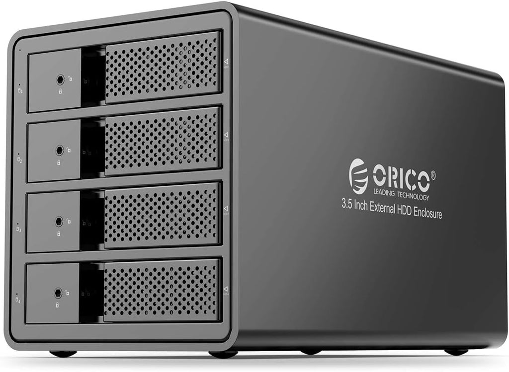 5 Bay USB 3.0 to SATA Aluminum Alloy RAID Hard Drive Enclosure for 3.5 inch HDD C8656