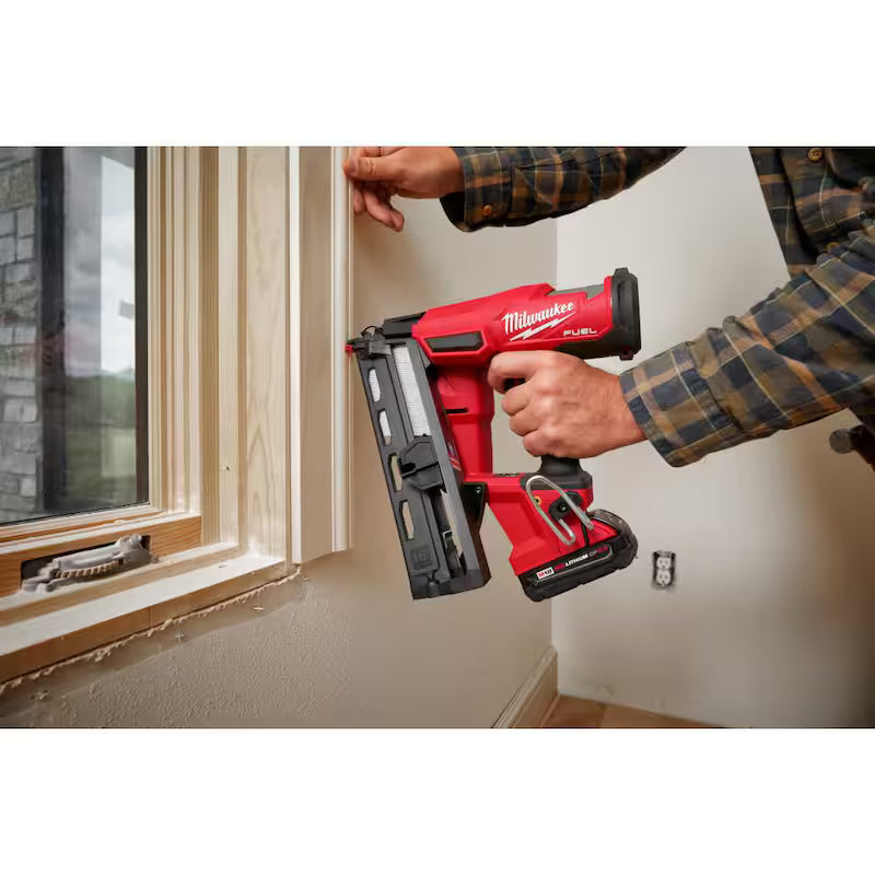 18-Volt Lithium-Ion Brushless Cordless 16-Gauge Angled Finish Nailer N1788