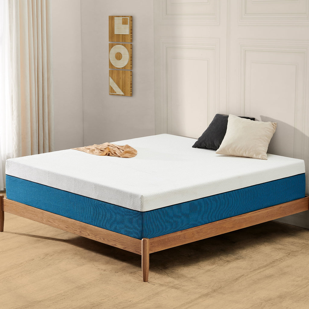 Queen 10 Gel Memory Foam Mattress O6821