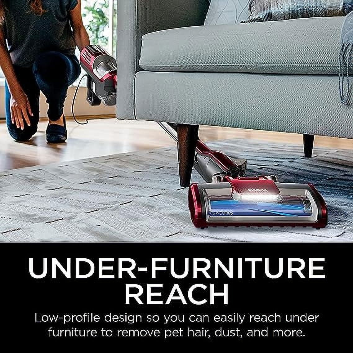 Corded Stick Vacuum with Self-Cleaning Brushroll P86872