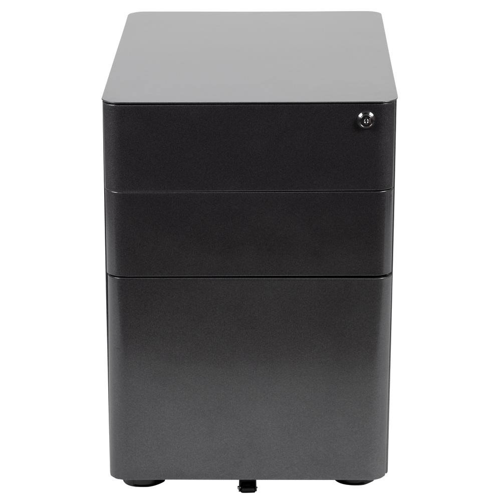 Black Vertical File Cabinet X3375