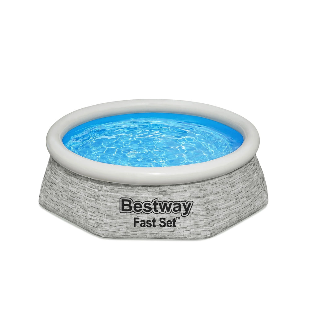 12' x 30 Round Inflatable Swimming Pool Set E370