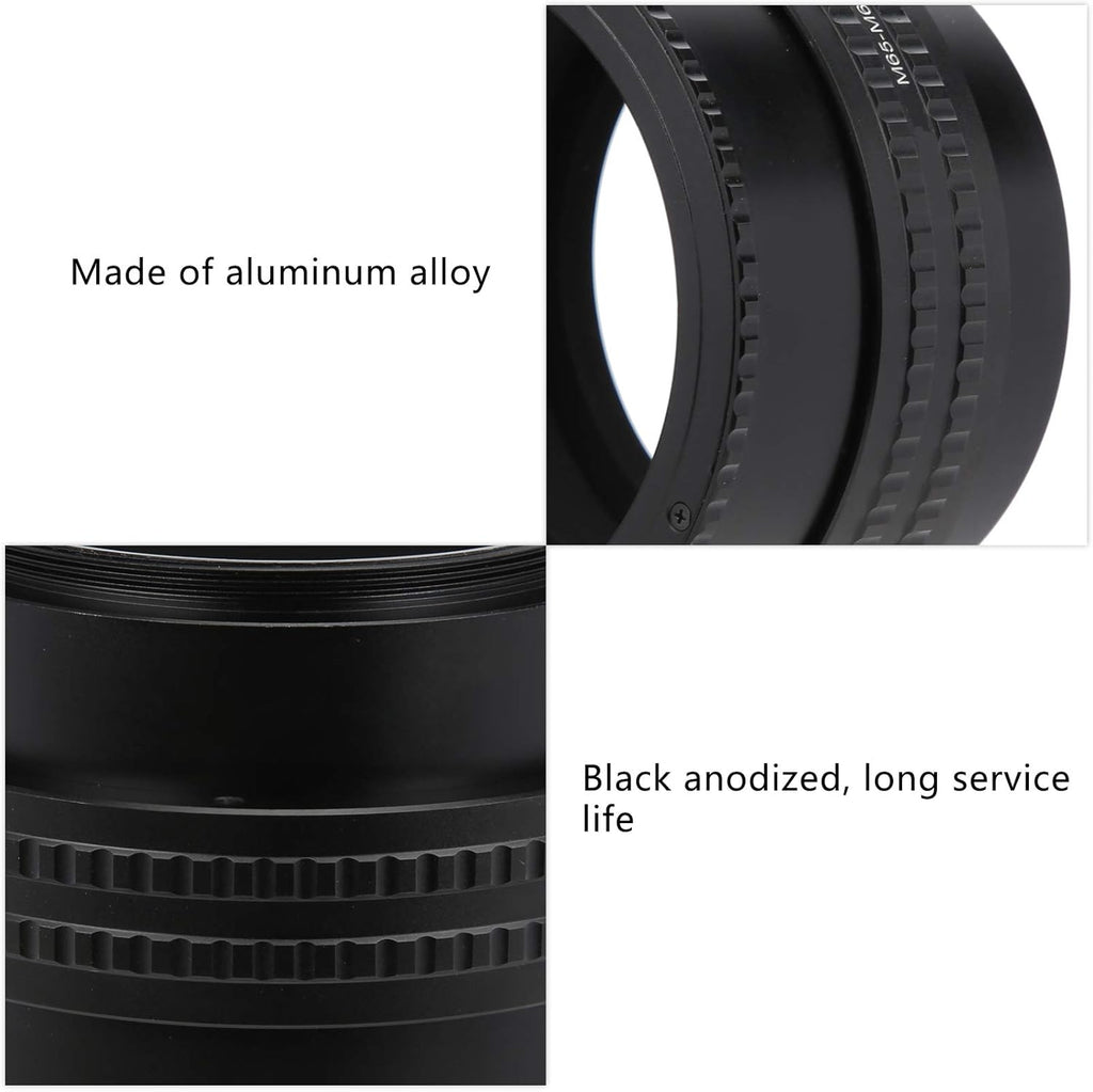 M65M65 2555mm Camera Adjustable Focusing Helicoid Adapter Macro Extension Tube Adapter Converter Connector P2555