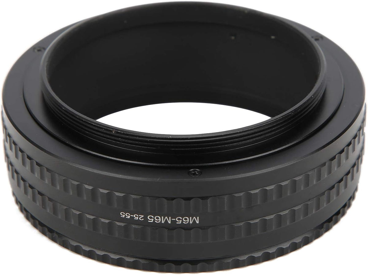 M65M65 2555mm Camera Adjustable Focusing Helicoid Adapter Macro Extension Tube Adapter Converter Connector P2555