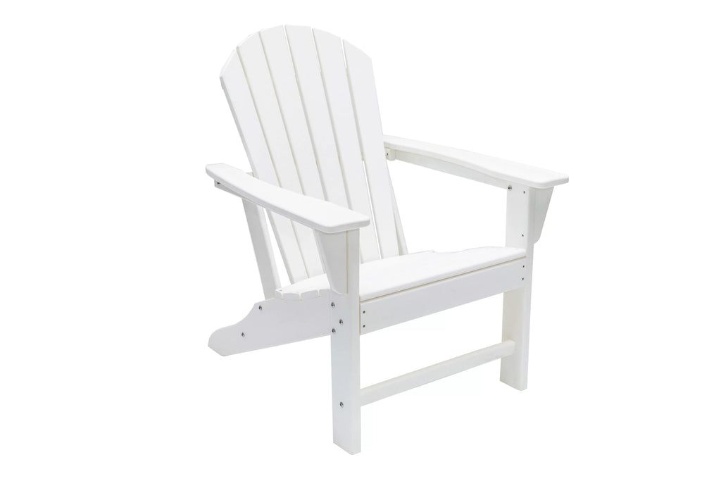 White Poly Outdoor Adirondack Chair R945