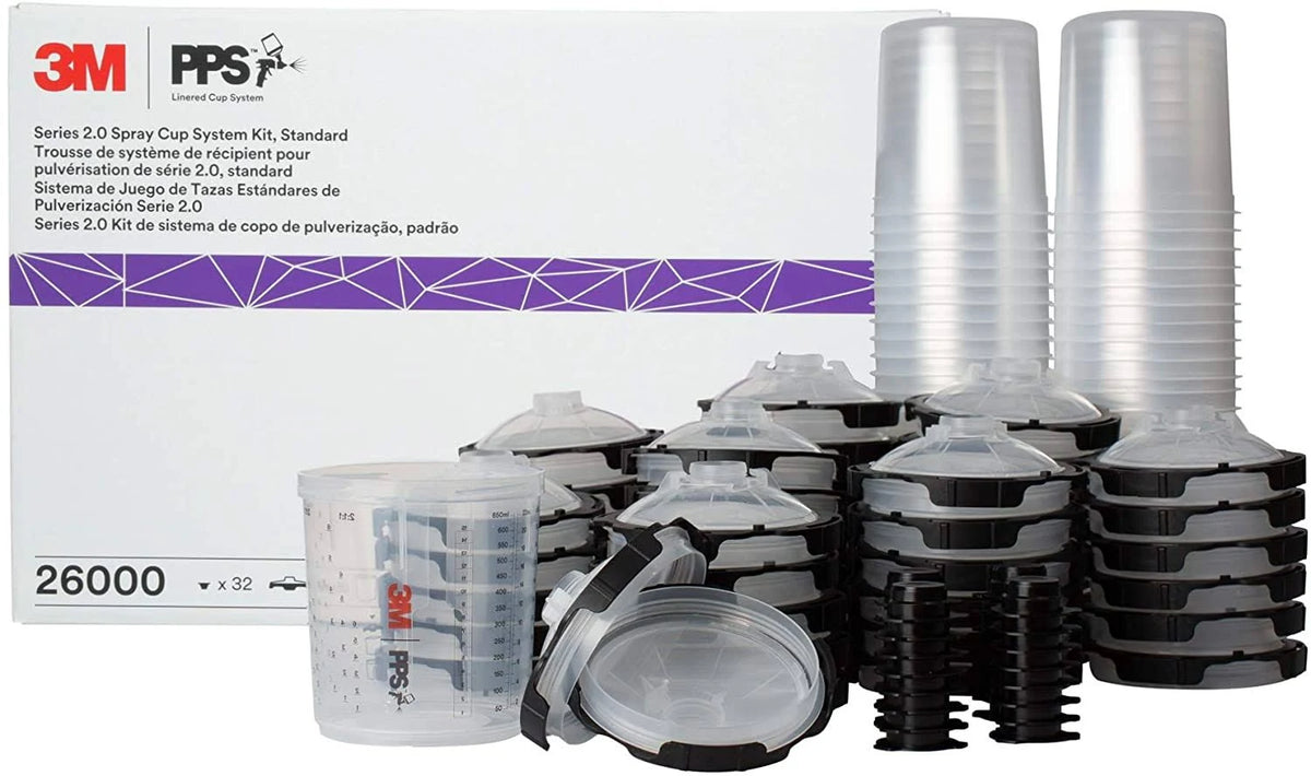 PPS Series 2.0 Spray Cup System Kit, Standard 22 fl oz 650 ml, 200 Micron Filter Y342363
