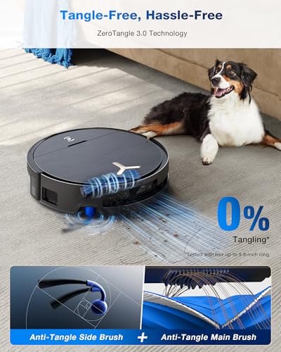 Robot Vacuum and Mop with 16,600Pa Suction O404781