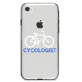 Clear Shockproof Hybrid Case for iPhone 7 8 SE with TPU Bumper Acrylic Back P88609