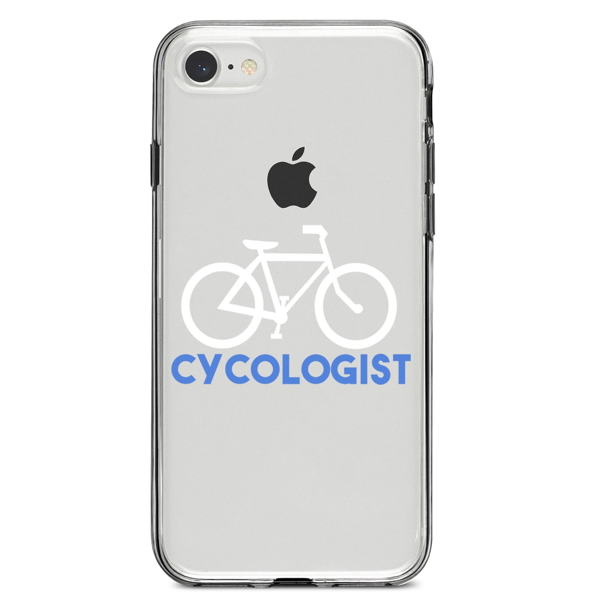 Clear Shockproof Hybrid Case for iPhone 7 8 SE with TPU Bumper Acrylic Back P88609