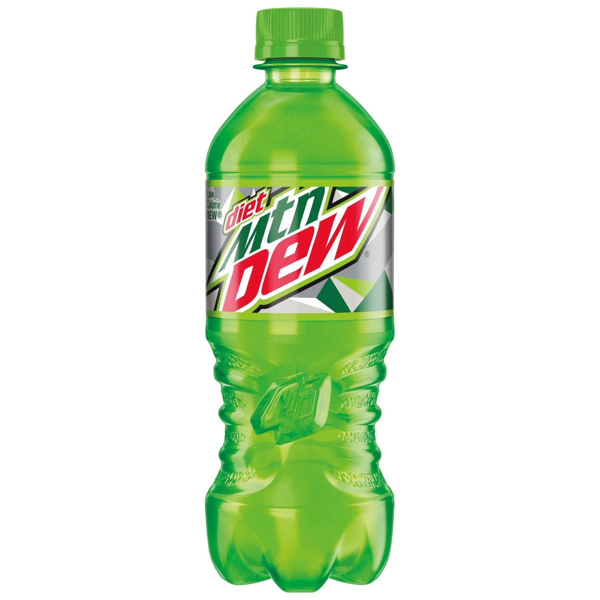 Mountain Dew Soda 20oz Bottles, Quantity of 24 I5514