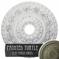 Vaduz Ceiling Medallion, Hand-Painted Painted Turtle R225400
