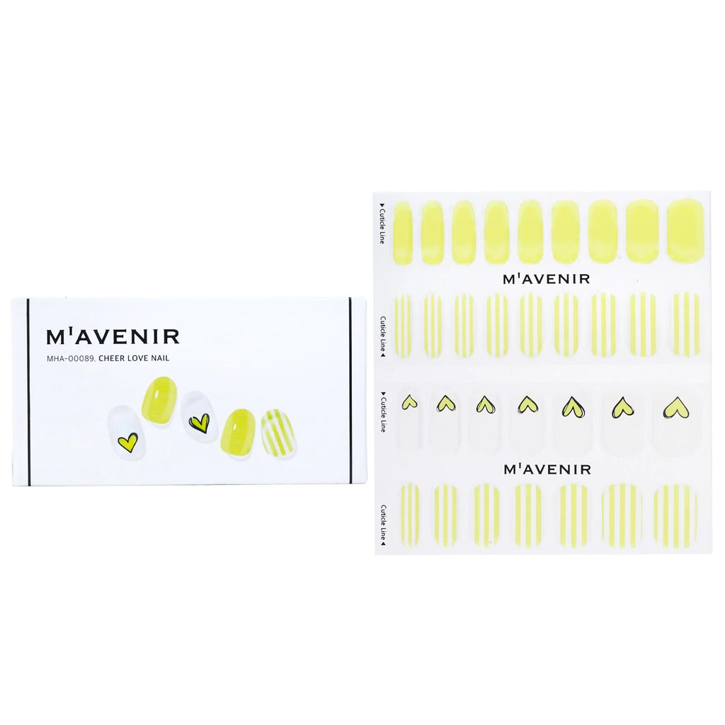 Yellow Lemon Drop Nail Sticker 32pcs U209