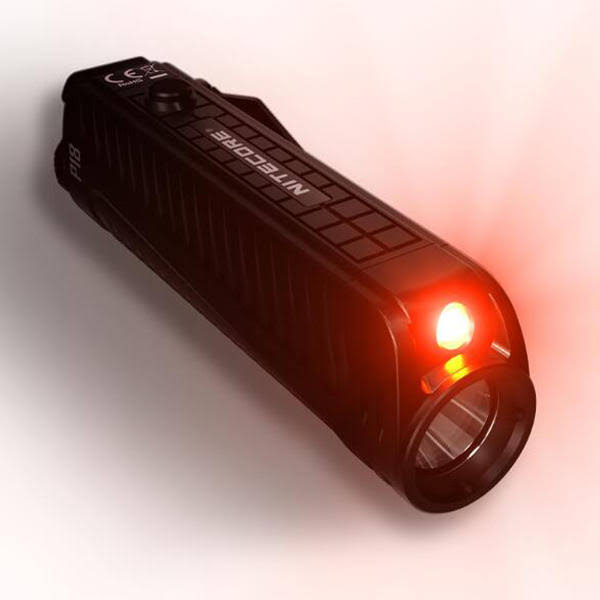 1800 Lumen Compact Flashlight with Red LED U6412