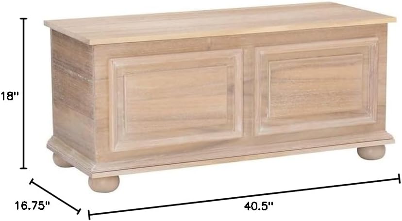 Natural Wood Cedar Chest E34421