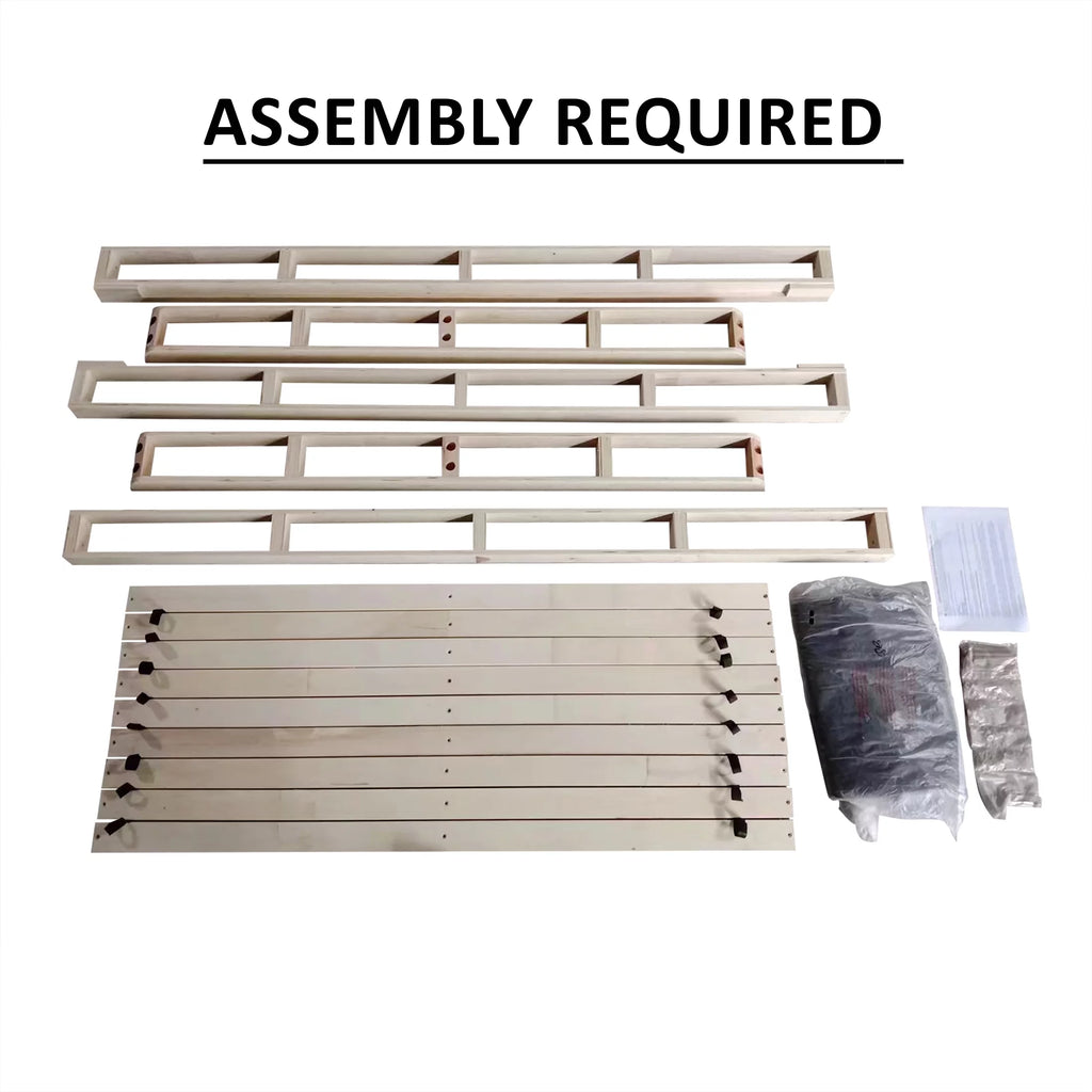 Queen Size Wooden Box Spring M550